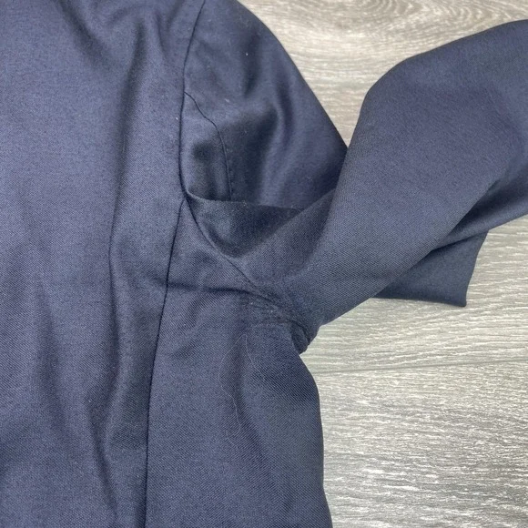 Suitsupply Blazer Mens 46L Navy Blue Pure Wool Guabello Jacket Sport Coat Lined